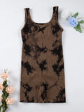 Dahlia Ribbed U-Neck Jumpsuit - Backless Sleeveless Yoga Bodysuit