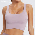 Elevate Sculpt Sports Bra - High-Impact Padded Racerback Bra