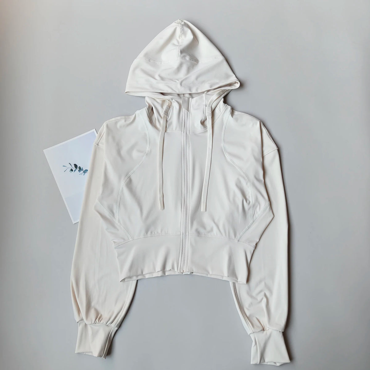 Summit Hooded Running Jacket - Lightweight Nylon Zip Jacket