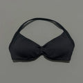 Nadia Strappy Halter Bra - Seamless Nylon Sports Bra for Women