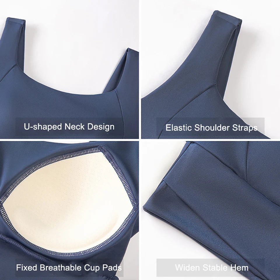 Elevate Sculpt Sports Bra - High-Impact Padded Racerback Bra