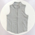 Quinn Zip Training Vest - Sleeveless Nylon Quick-Dry Layer