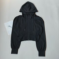 Summit Hooded Running Jacket - Lightweight Nylon Zip Jacket