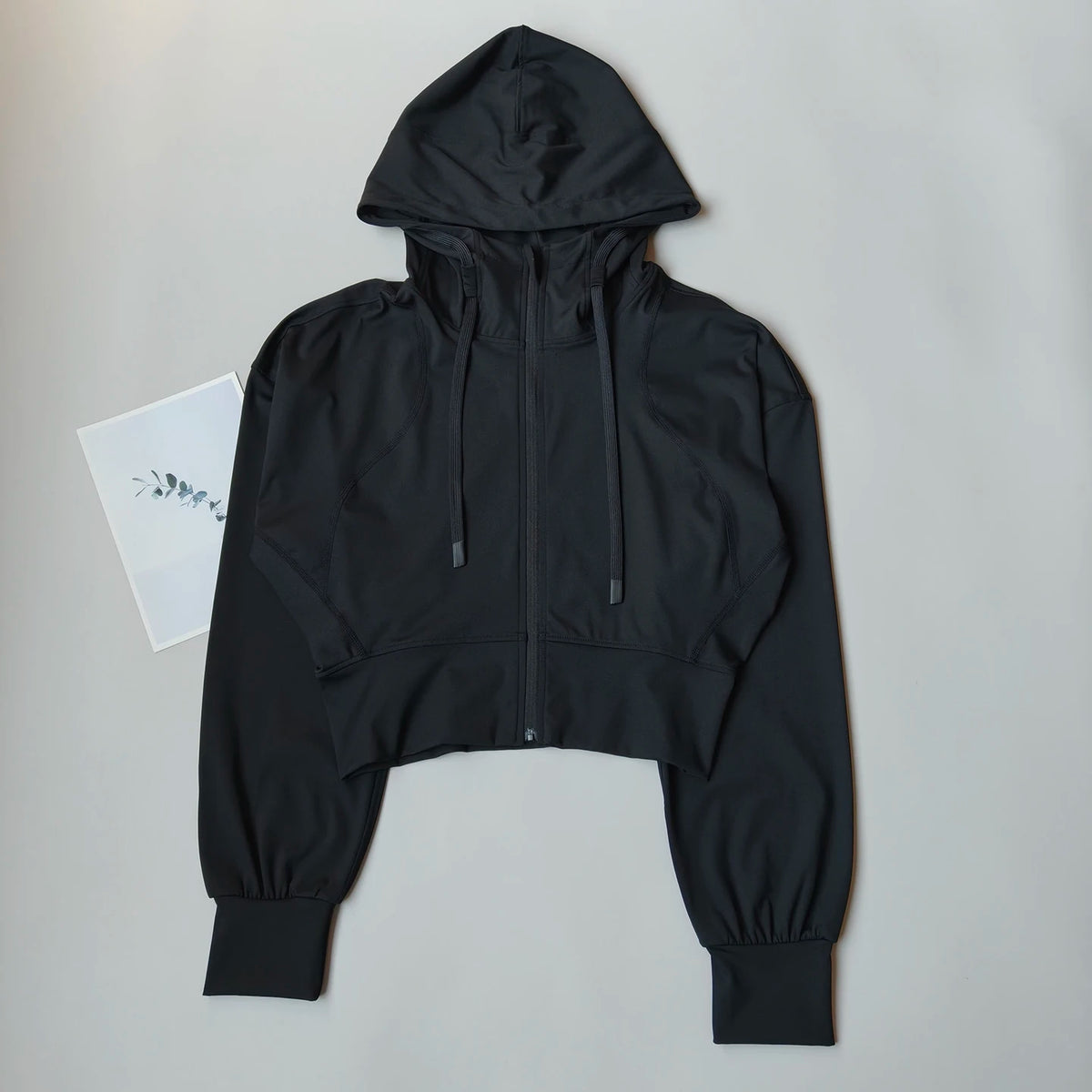 Summit Hooded Running Jacket - Lightweight Nylon Zip Jacket