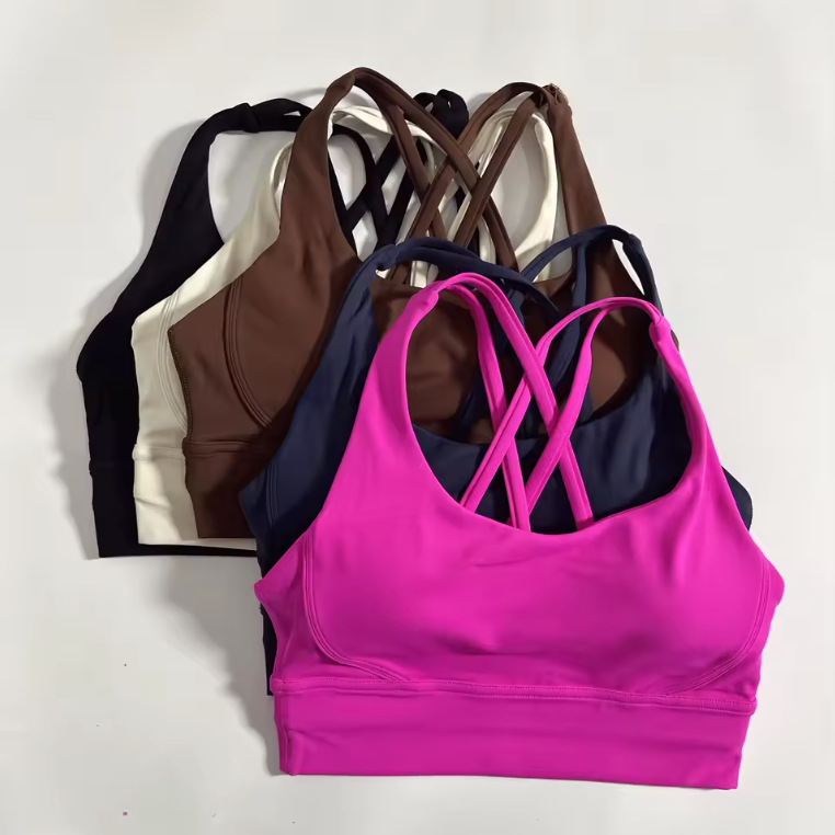 Nova Sculpt Bra - Cross-Back Push-Up Support Bra