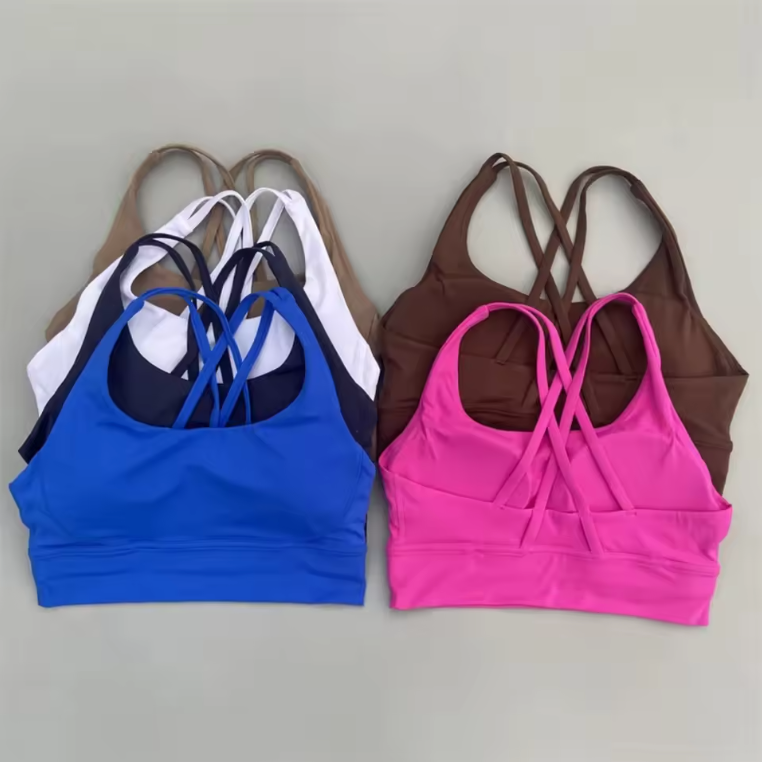 Nova Sculpt Bra - Cross-Back Push-Up Support Bra