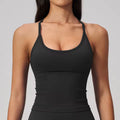Wren Sculpt Longline Bra Tank - Ribbed Seamless Contour Support